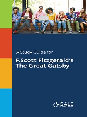 cover image of A Study Guide for F. Scott Fitzgerald's "The Great Gatsby"